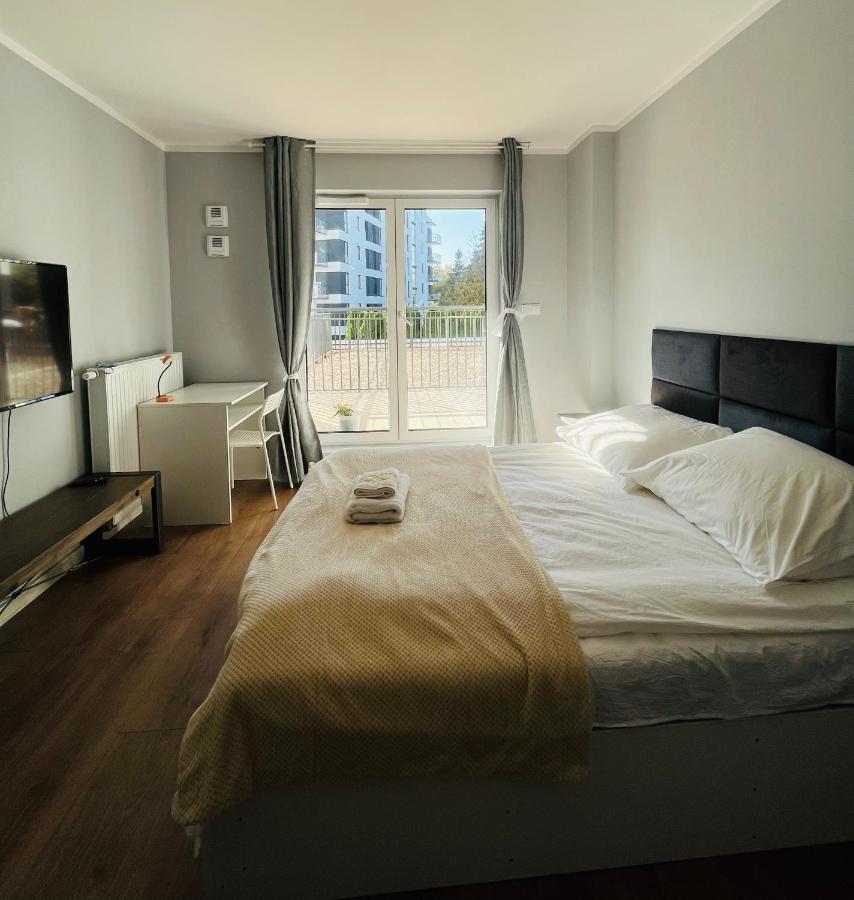 Comfy Guest Apartment Warschau Buitenkant foto